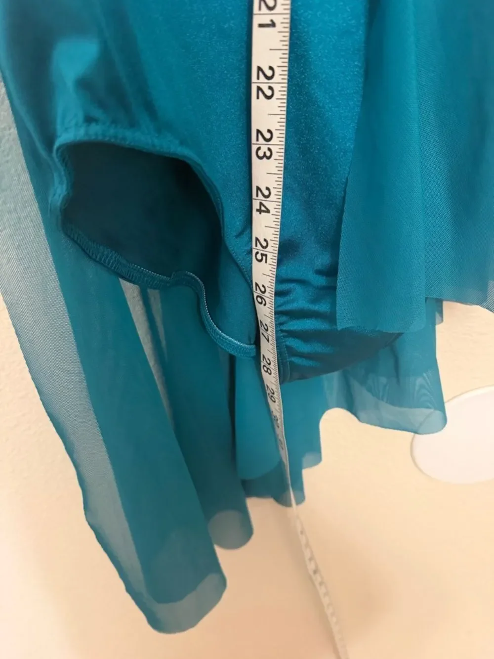 WEISSMAN Elite teal lyrical dance costume Survive 16567 LA-Large adult